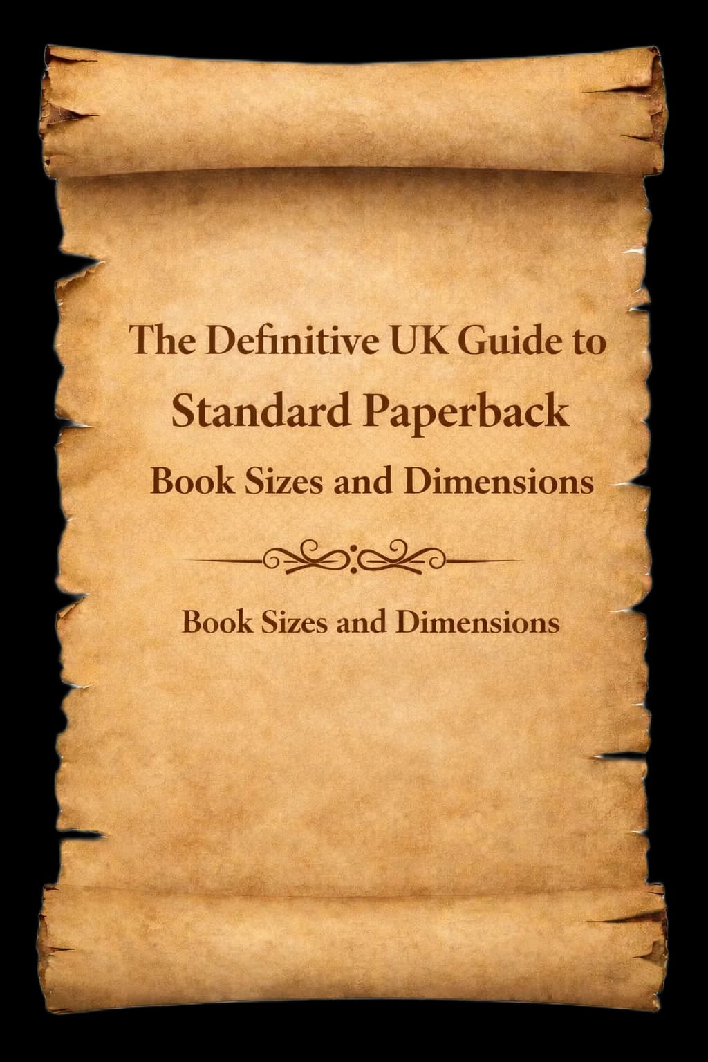 Standard Paperback Sizes UK