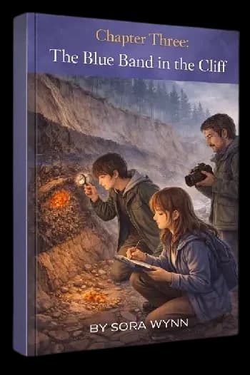 the blue band in the cliff