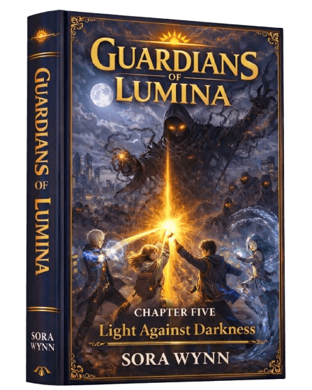 light against darkness