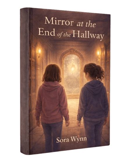 mirror at the end of the hallway