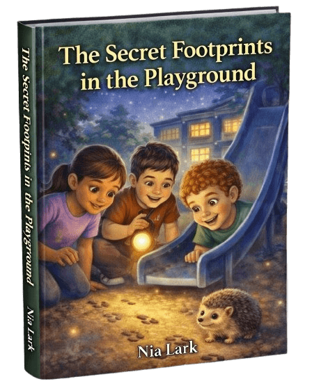 the secret footprints in the playground