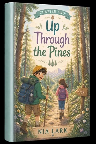 up through the pines