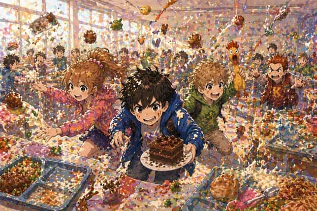 The Mystery Food Fight