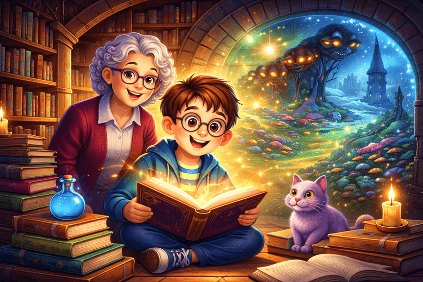 The Haunted Library