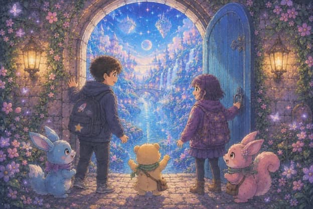 Back Through the Blue Door