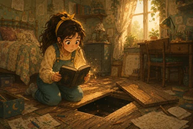 The Spell Book Under the Floorboard