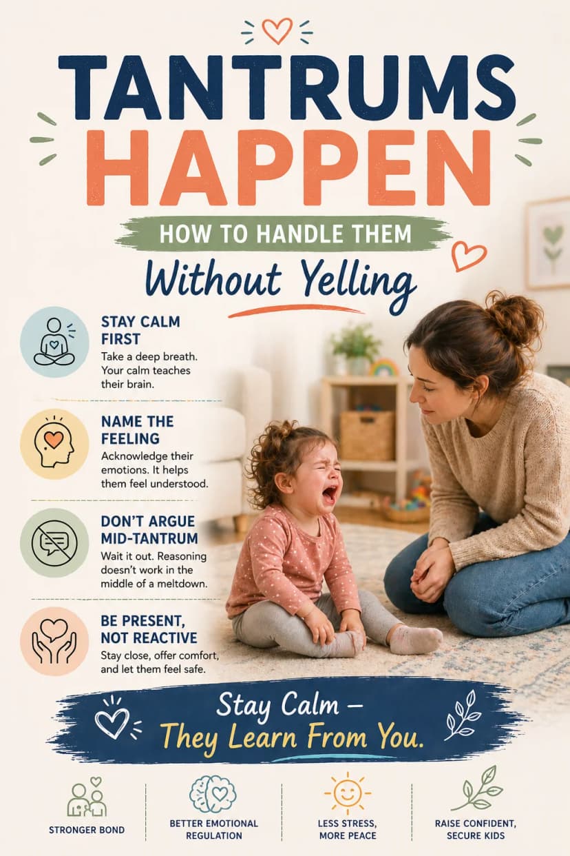 How to Handle Tantrums Without Yelling