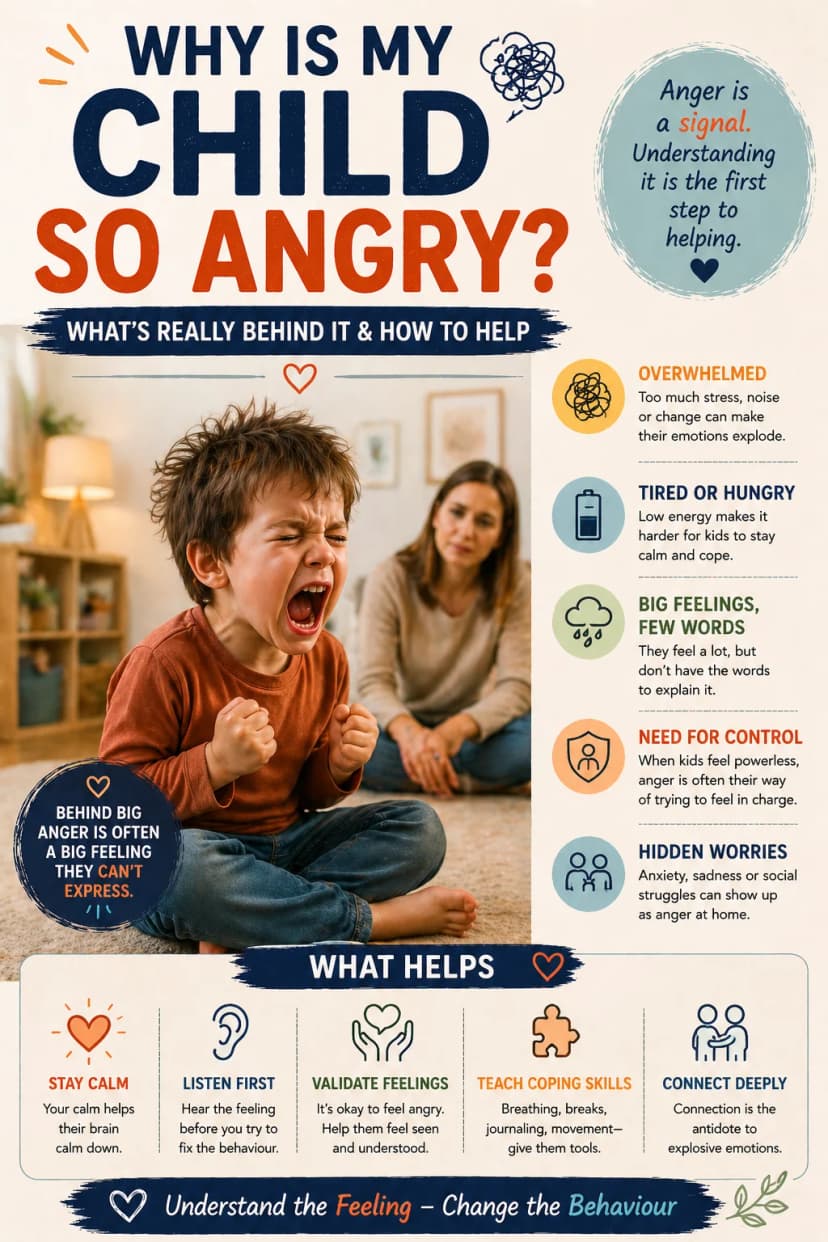 Why Is My Child So Angry? Causes & Solutions